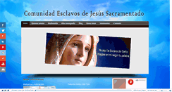 Desktop Screenshot of esclavosdejesus.com